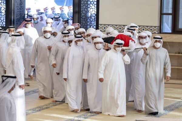 VIDEO: Funeral procession of late UAE ruler