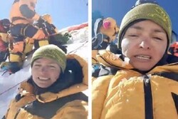 Hemmati becomes 3rd Iranian women to climb Everest