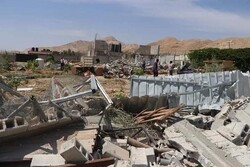 تخریب منزل فلسطینی در کرانه باختری