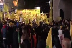 Hezbollah supporters celebrate victory in elections