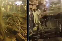 یک کشته و ۱۱ زخمی در انفجار بمب در کراچی