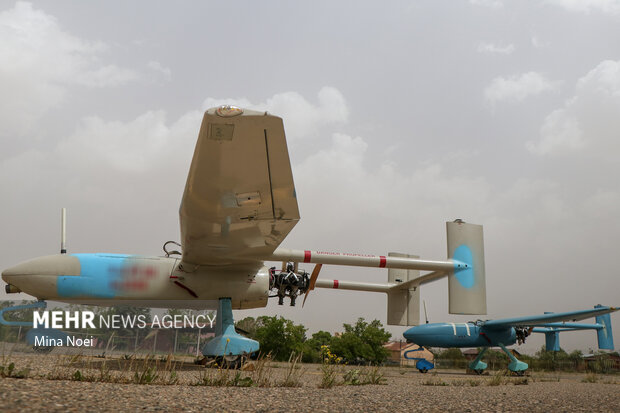 بازدید و ارزیابی توان رزمی پایگاه هوایی شهید فکوری تبریز