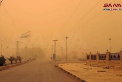 طوفان شن در شمال سوریه ۱۰ کشته برجا گذاشت