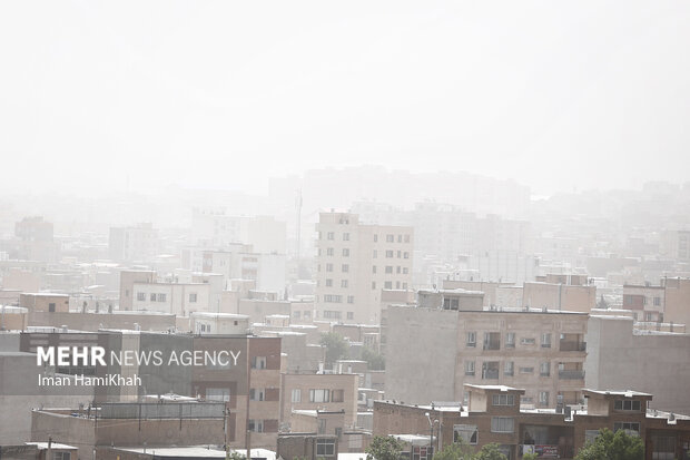 آلودگی هوا در همدان