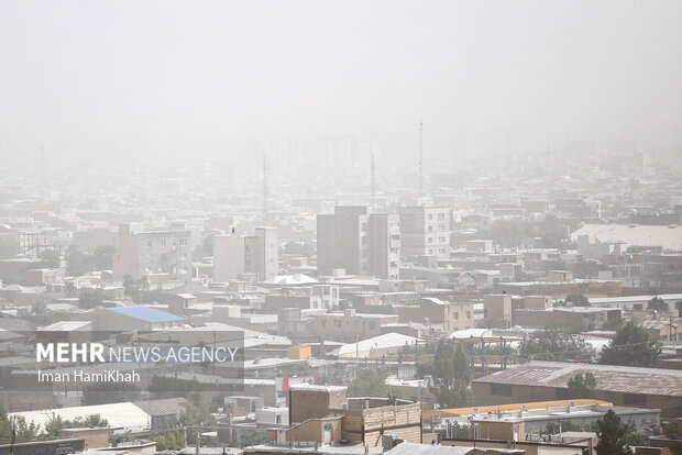 آلودگی هوا در همدان