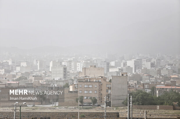 آلودگی هوا در همدان