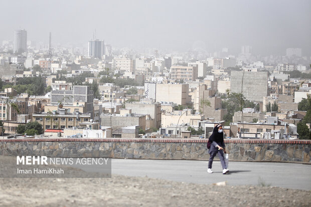 آلودگی هوا در همدان