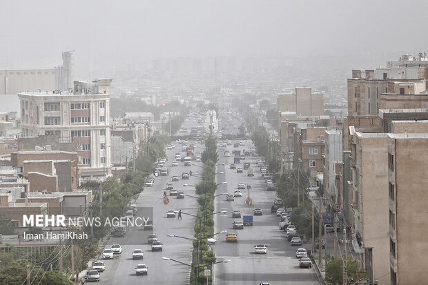 آلودگی هوا در همدان