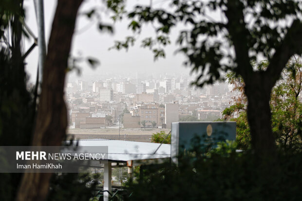 آلودگی هوا در همدان