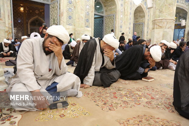 مراسم بزرگداشت مرحوم استاد فاطمی نیا در قم