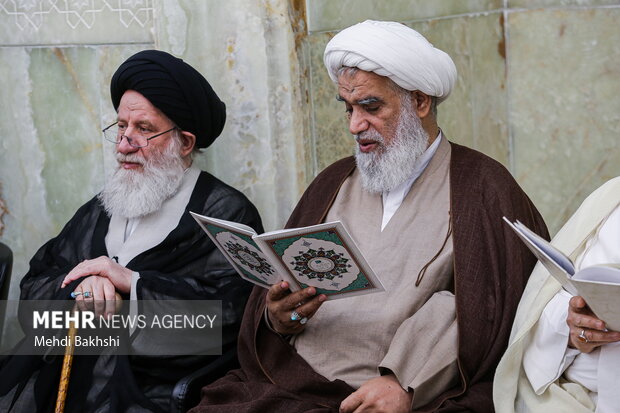 مراسم بزرگداشت مرحوم استاد فاطمی نیا در قم