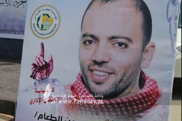 اسیر فلسطینی: به اعتصاب غذای خود تا آزادی ادامه خواهم داد