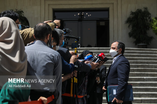 Sidelines of Cabinet meeting on Wednesday