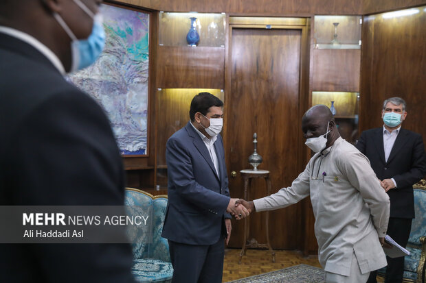 Meeting between Iran VP, Ghana tourism minister