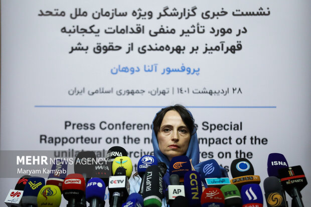 BM Özel Raportörü'nden ABD'ye "İran'a yaptırımları kaldırın" çağrısı