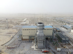 افتتاح بخش گازی نیروگاه سیکل ترکیبی قشم با دستور رئیس جمهوری