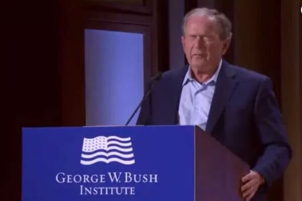 VIDEO: Bush confuses Iraq with Ukraine in speech guff