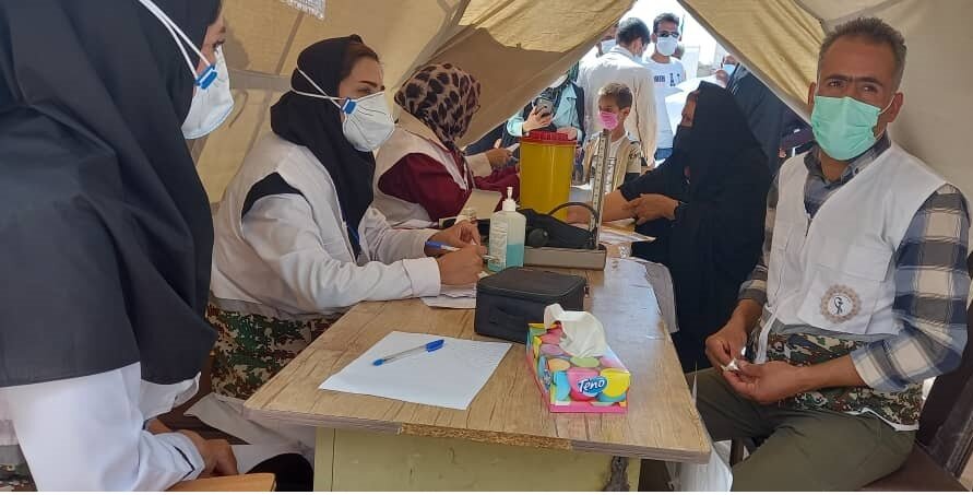 اجرای رزمایش امیدآفرینی در مسکن مهر نظرآباد
