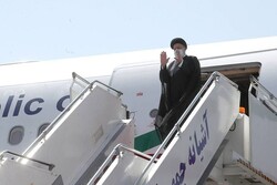 استقبال از رئیس جمهور در فرودگاه ارومیه