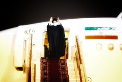 رئیس جمهور آذربایجان غربی را به مقصد تهران ترک کرد