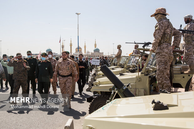 اجتماع حشد كبير من جنود محمد رسول الله (ص) تخليداً لذكرى تحرير مدينة خرمشهر