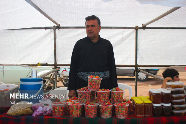 Strawberry festival in Kermanshah
