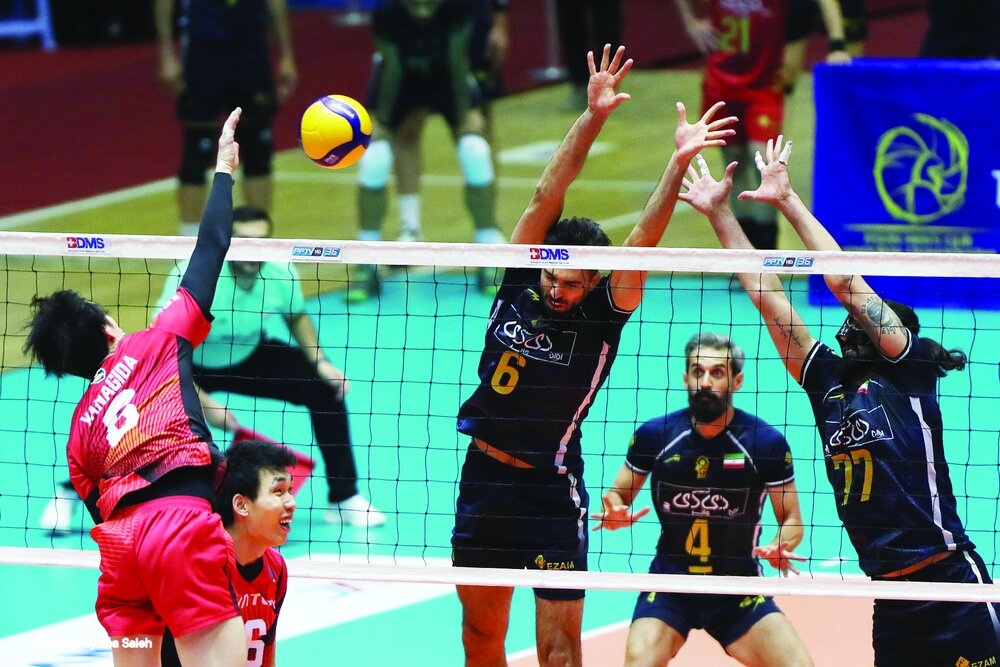 Paykan crowned champions of 2022 Asian Club Volleyball