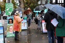 Voters head to polls in close-run Australian election