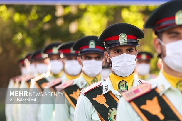 مراسم صبحگاه مشترک دانشگاه های افسری نیروهای مسلح به میزبانی دانشگاه علوم و فنون هوایی دانشگاه شهید ستاری برگزار شد