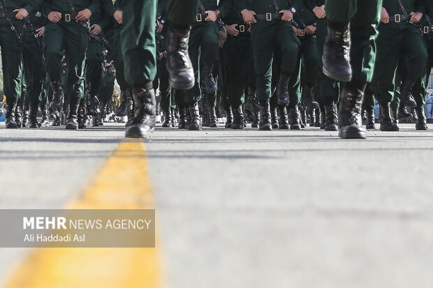 Joint morning ceremony of military universities