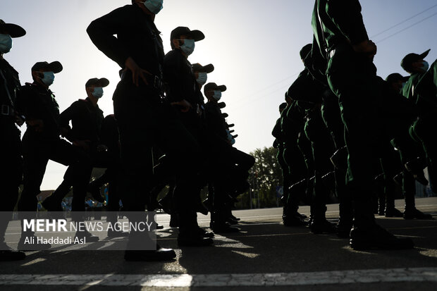 Joint morning ceremony of military universities