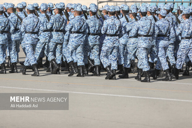 Joint morning ceremony of military universities