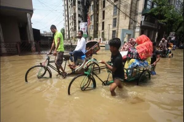 57 dead, millions stranded as floods ravage Bangladesh, India