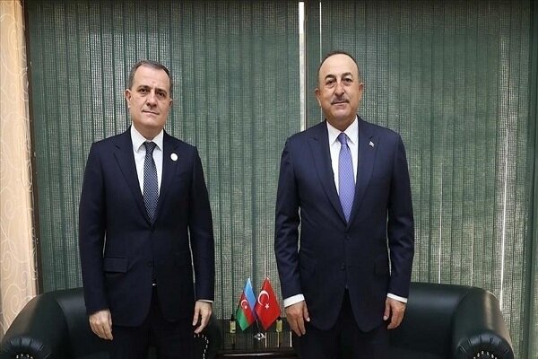 وزرای خارجه ترکیه و جمهوری آذربایجان گفتگو کردند