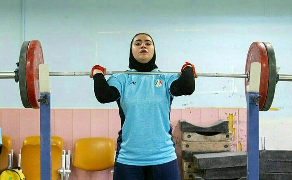 Iranian woman weightlifter Bajelani banned for doping