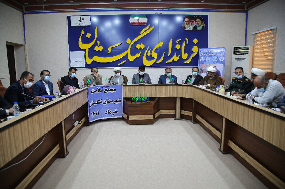 مجمع سلامت تنگستان راهکارهای تخصصی برای این شهرستان ارائه دهد