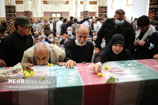 Funeral ceremony of martyr Sayyad Khodaei
