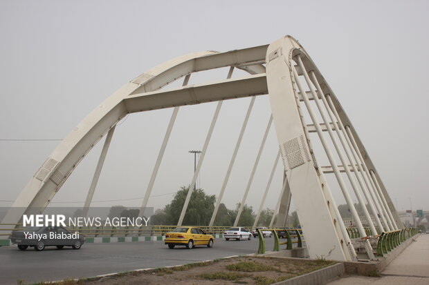 وضعیت بحرانی ریزگردها در کرمانشاه