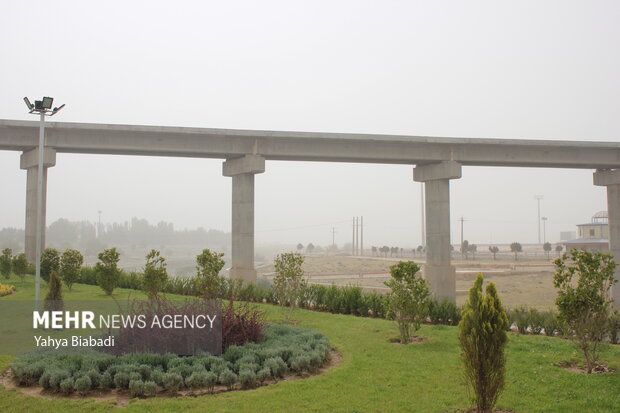 وضعیت بحرانی ریزگردها در کرمانشاه