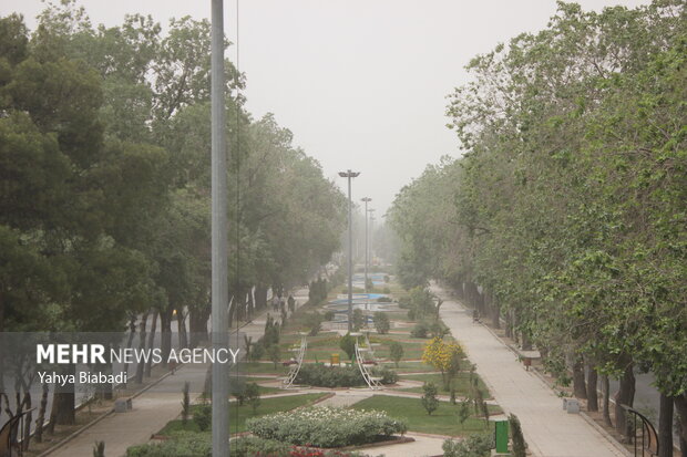 وضعیت بحرانی ریزگردها در کرمانشاه