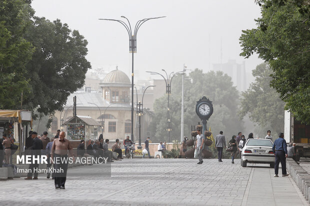 آلودگی هوا در همدان