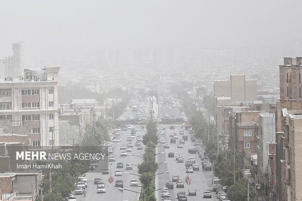 آلودگی هوا در همدان