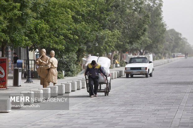 آلودگی هوا در همدان