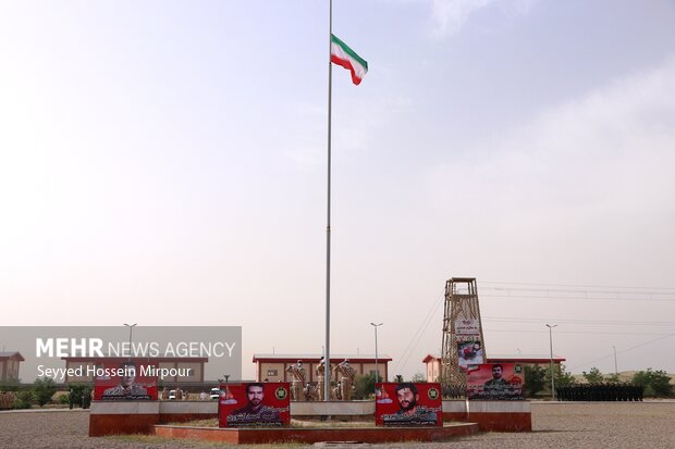 مراسم صبحگاه مشترک یگان های نیروهای مسلح در مشهد