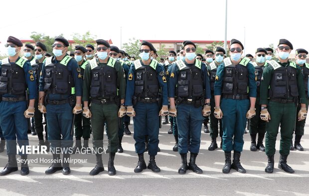 مراسم صبحگاه مشترک یگان های نیروهای مسلح در مشهد