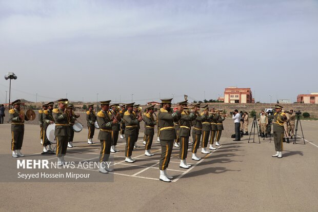 مراسم صبحگاه مشترک یگان های نیروهای مسلح در مشهد