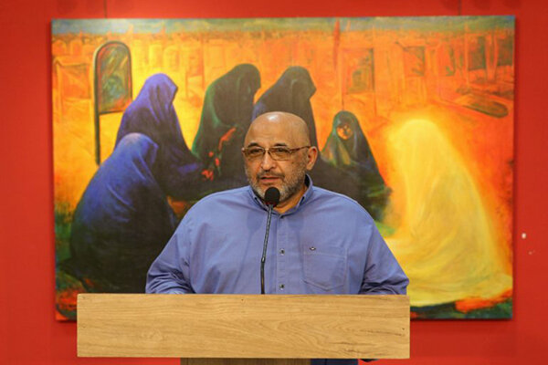 نمایشگاه گزیده آثار عبدالحمید قدیریان افتتاح شد