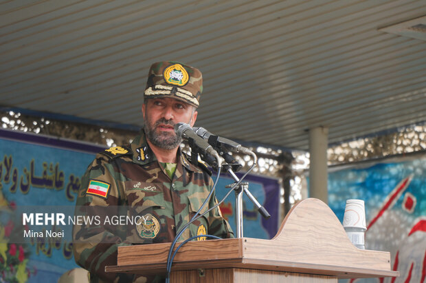 مراسم صبحگاه مشترک نیروهای مسلح به مناسبت سالروزآزادسازی خرمشهر در تبریز