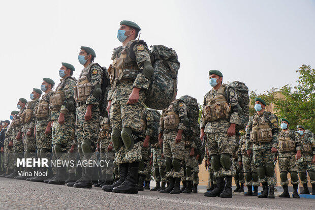 مراسم صبحگاه مشترک نیروهای مسلح به مناسبت سالروزآزادسازی خرمشهر در تبریز