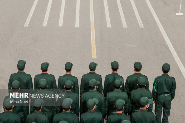 مراسم صبحگاه مشترک نیروهای مسلح به مناسبت سالروزآزادسازی خرمشهر در تبریز